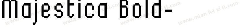 Majestica Bold字体转换